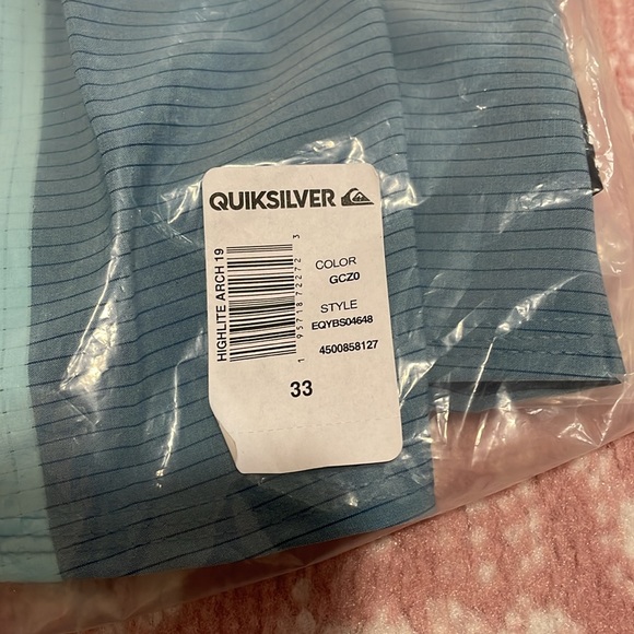 NWT Quicksilver Highlite Arch 19 Boardshorts - Picture 10 of 11